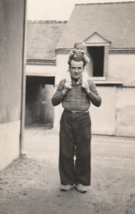 René Masson et son fils Jack en 1937